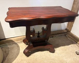 Empire Style Mahagony Game Table