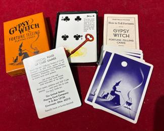 Gypsy Witch Fortune Telling Playing Cards