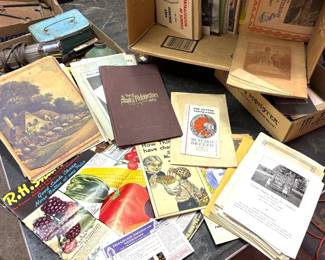 Another Large Lot of Advertising & Paper Ephemera
