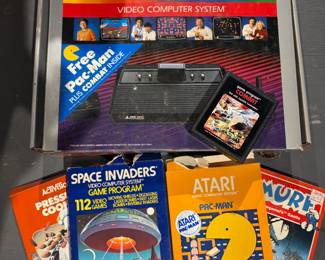 NIB Atari 2600 w/ Games
