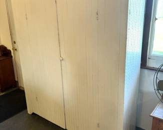 Antique Painted Cupboard
