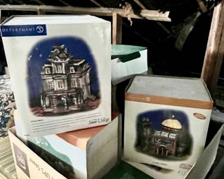 Vintage 1990s Department 56 Halloween Village Collection – Early Pieces in Original Boxes