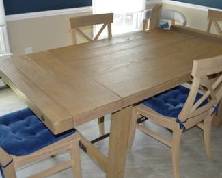 William Sinima Dining table and 4 chairs