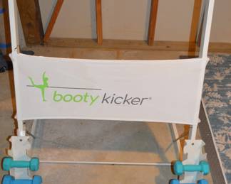 Booty kicker with weights