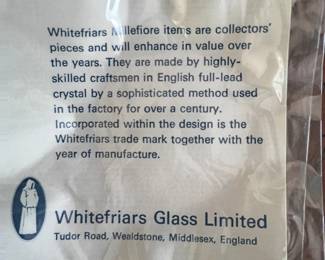 Made by Whitefriars