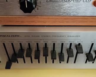 Realistic wide range frequency equalizer