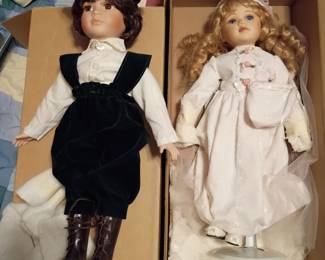 Porcelain dolls 