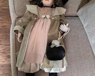 Larger porcelain doll