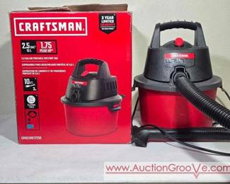 Craftsman 2.5 Gallon Wet Dry Vac