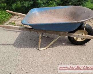 Metal Wheelbarrow