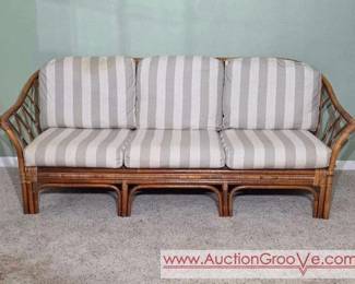 Metro Designs Rattan Couch