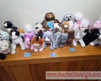 1 Webkins Ganz Plush Animals