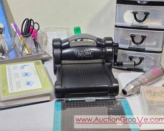 Stamping Supplies. Sizzix Big Shot, Embossing Heat Tool, and more
