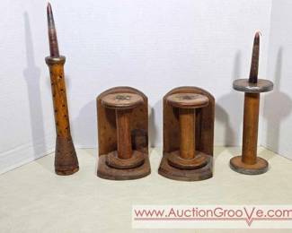 Antique Spool Decor