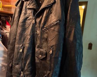 Few leather jackets. Most large or xl