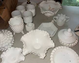 sample of some of glass wear