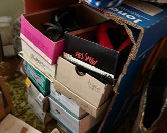 many new in box women's shoes. 8.5 and 9