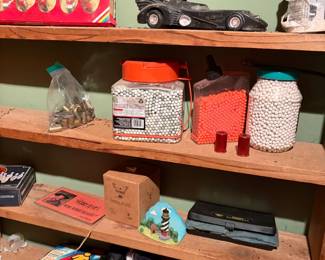 lots of misc, inc airsoft and bbs