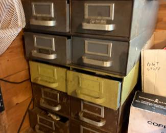 Index file holders