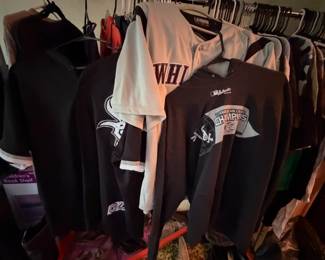 loads of vintage clothing