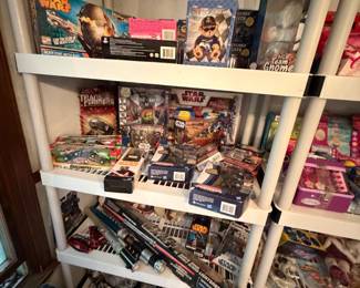 Mostly Star Wars toys