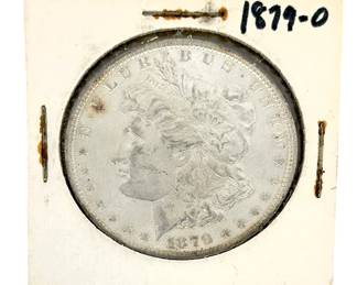 1879-O Morgan Silver Dollar US 90% Silver Coin Numismatic Collectible