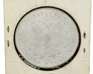 1879-O Morgan Silver Dollar Coin, 90% US Silver, New Orleans Mint