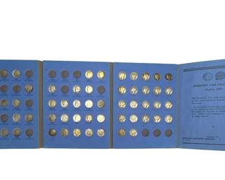 Whitman No. 9029 Roosevelt Dime & Mercury Dime Collection, Partial Fill 1920s-1960s