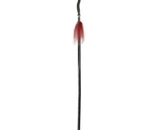 Vintage Chinese Wushu Serpentine Spear Martial Arts Practice Weapon