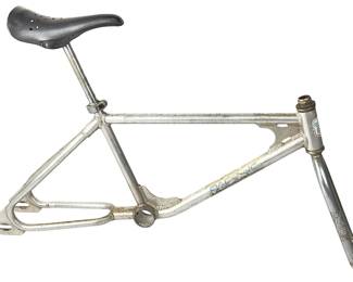 Vintage 1970s Race Inc RA-7 Aluminum BMX Racing Bike Frame & Wide Chromoly Forks