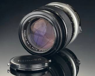Vintage Nippon Kogaku Nikkor-Q Auto 135mm f/2.8 Lens - Nikon F Mount
