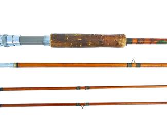 Vintage Shakespeare 1362-9 Springbrook 9ft Split Bamboo Fly Fishing Rod