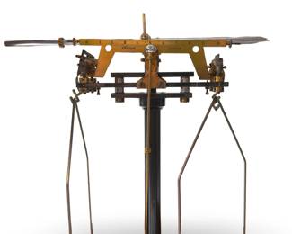 Antique Griffin & Tatlock London Analytical Balance Scale, Scientific Instrument