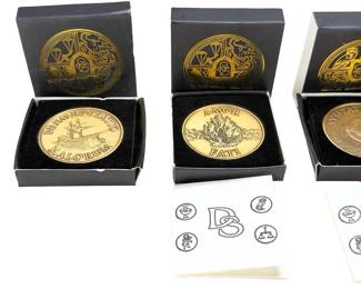 Daily Stoic Philosophy Medallions Coin Lot (6) - Stoicism Collectible