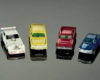 Vintage Hot Wheels Redline & Lone Star Diecast Toy Car Lot - 4 Pcs