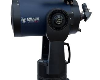 Meade 8" LX90-ACF Telescope GoTo Scope, Tripod & Massive Accessory Lot