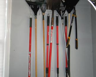 Rakes and hoes