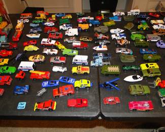 Hot Wheels, and Matchbox, and more