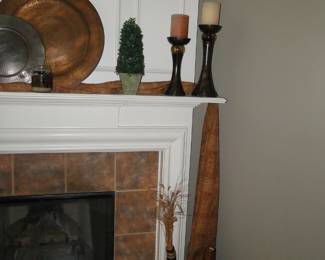 All of these decorative items are also for sale