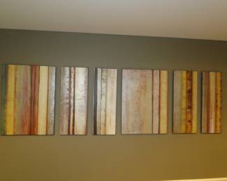 Six panel mural.  And yes, you are still singing the Oh Christmas Tree song