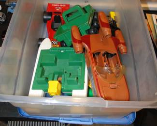 Fisher Price play things