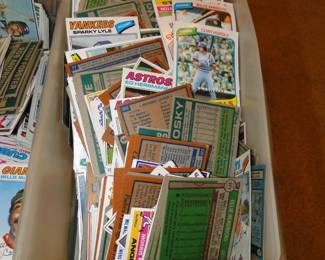 Again, all trading/sports cards are ungraded