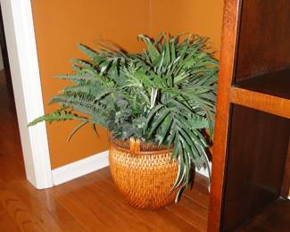 Large faux plant