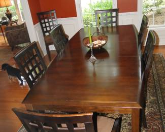 Solid wood, Mission style table and chair set
