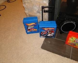 Hot Wheels collectors cases