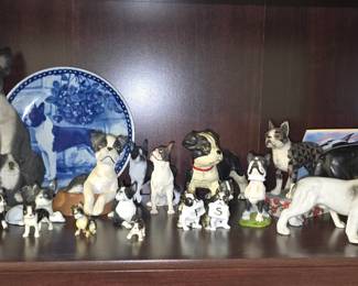 Boston Terrier figurine collectibles