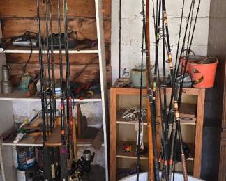Fishing poles