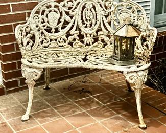 Cast Iron Bench