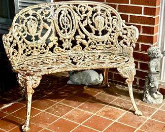 Cast Iron Bench