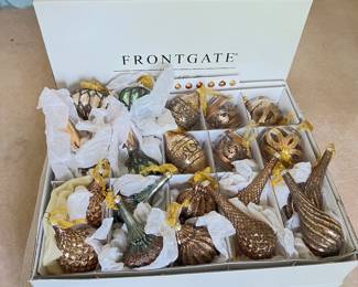 Frontgate Christmas ornaments